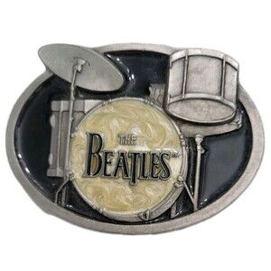 The Beatles  Vintage 90's Drum Kit Belt Buckle. Limited Edition Ringo Starr